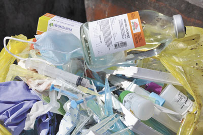 40 тисяч тонн медичних відходів, які накопичились за минулий рік, зникли невідомо куди — Держекоінспекція