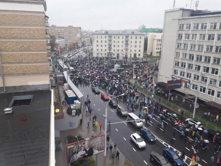 «Марш гордості»: у Мінську сталися сутички між протестувальниками та ОМОНом (ВІДЕО)
