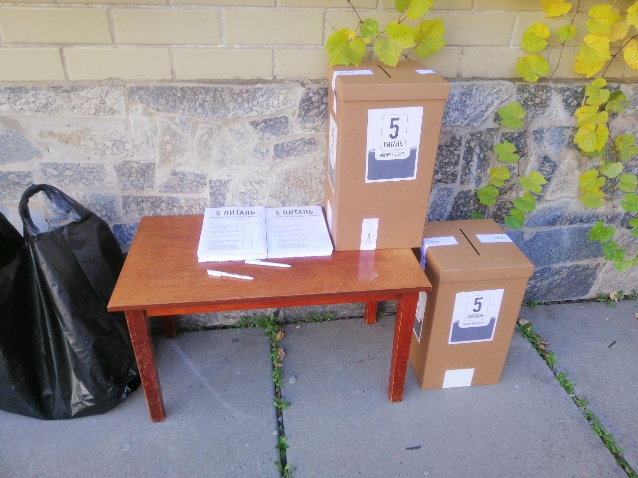У Черкасах «опитування Зеленського» проводили члени виборчкому прямо на дільниці — КВУ