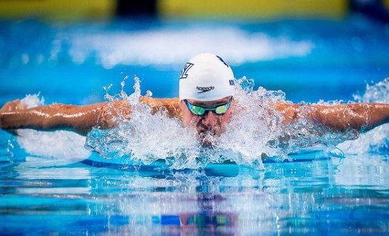 Украинский пловец Романчук установил европейский рекорд на дистанции 800 м