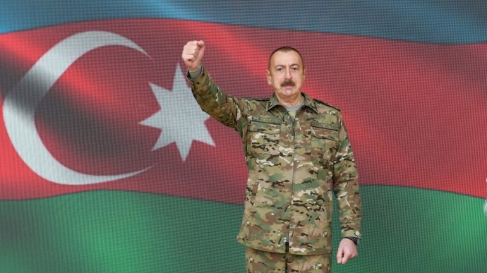 Алієв заявив, що Азербайджан узяв під контроль місто Шуша у Нагірному Карабаху (оновлено)
