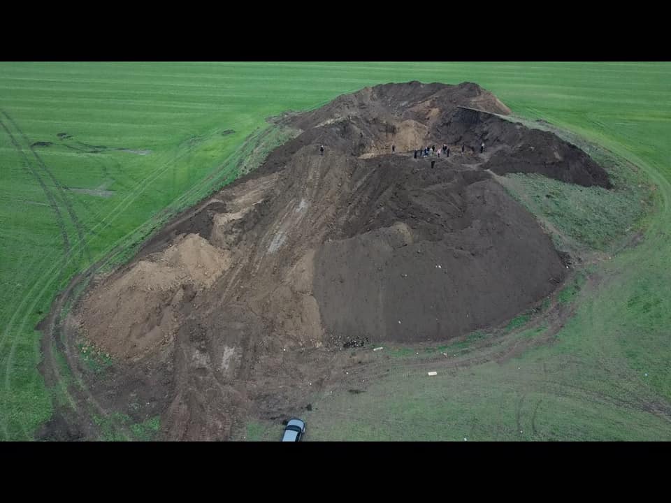 На Миколаївщині «чорні археологи» розрили скіфський курган — поліція веде розслідування