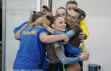 Уперше в історії: Україна здобула «золото» чемпіонату Європи зі спортивної гімнастики в командному багатоборстві