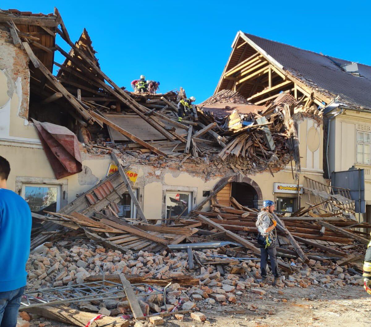 Українців серед постраждалих унаслідок землетрусу в Хорватії немає, однак число жертв зросло