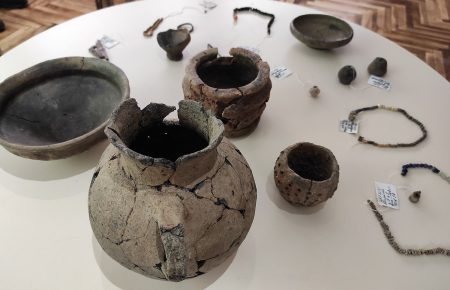 До Херсонського краєзнавчого музею передали унікальні знахідки із скіфських та сарматських курганів