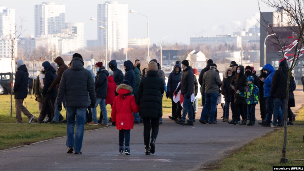 У Білорусі затримали понад 40 учасників акцій протесту