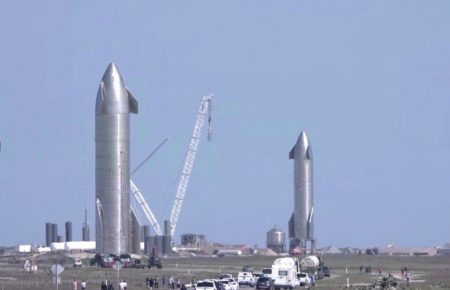 SpaceX готовит к испытательным полетам два межпланетных корабля Starship