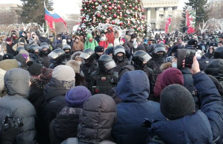 На мітингах проти арешту Навального затримали понад 200 людей