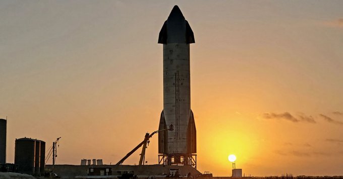 SpaceX Ілона Маска готується до запуску дев'ятого прототипу космічного корабля Starship (ВІДЕО)