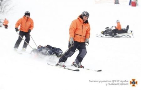 На Львовщине 9 января травмировались 4 лыжника — ГСЧС