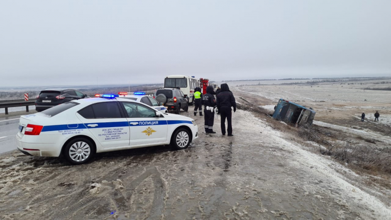 В России перевернулся автобус, следовавший в оккупированный Донецк, есть жертвы