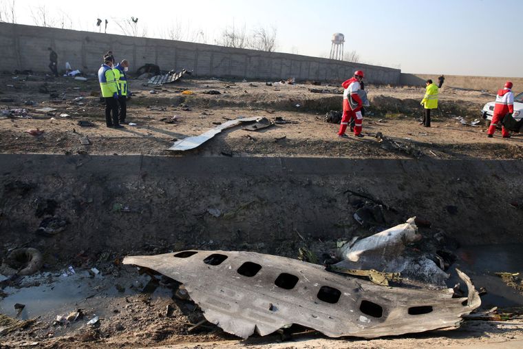 В Ірані спростували версію навмисної атаки на український літак МАУ
