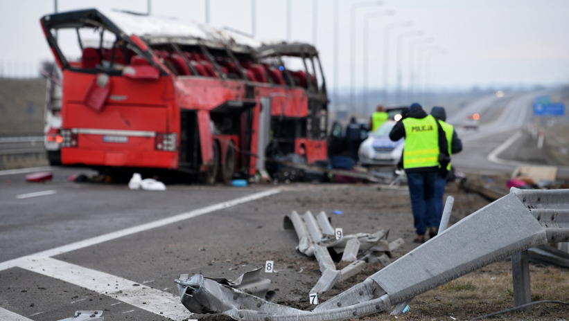 В Польше предъявили обвинение водителю автобуса, в результате аварии которого погибли 5 украинцев