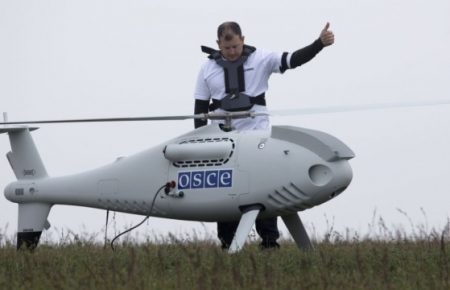 На Донбасі команда місії ОБСЄ «втратила контроль над безпілотником», згодом його повернули