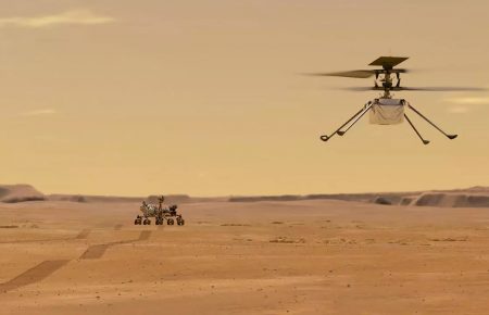 Гелікоптер NASA не зміг здійснити четвертий політ на Марсі