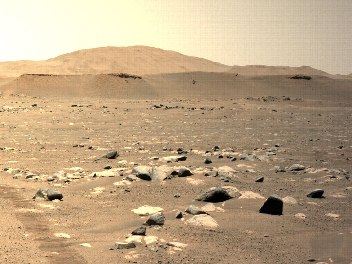 Гелікоптер NASA пролетів на Марсі швидше й більше, ніж на Землі