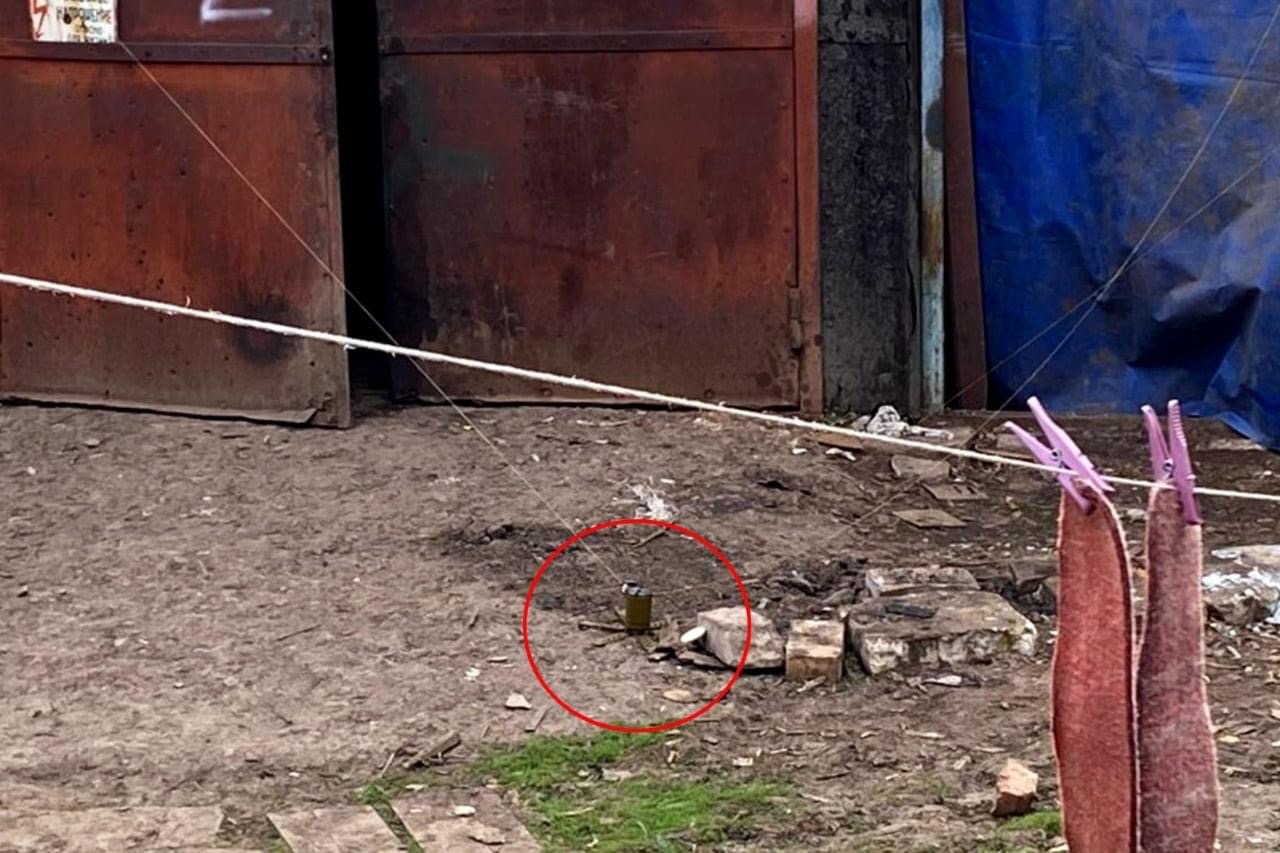 На Донбасі дрон бойовиків вдруге за тиждень скинув заборонену міну ПОМ-2