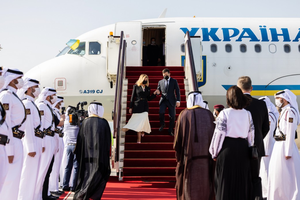 Зеленский катарским СМИ: «Украина рассматривает Катар как одного из ключевых партнеров в регионе Залива и Арабском мире в целом»