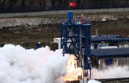 Туреччина успішно випробувала двигун ракети для місії на Місяць