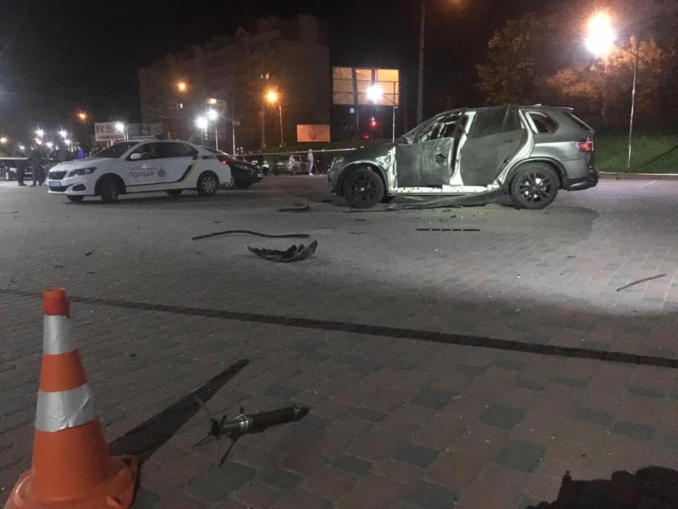 В Івано-Франківську автівку обстріляли з РПГ: поліція відкрила провадження