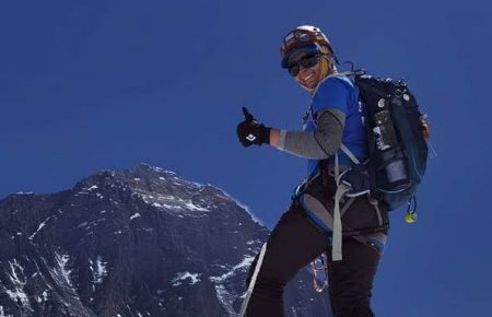 Без кисню важко думати — альпіністка Христина Мохнацька про сходження на Еверест