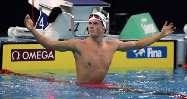 Український плавець Романчук виграв другу золоту медаль на Чемпіонаті Європі