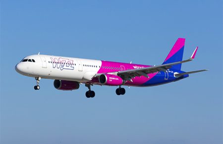 Wizz Air направив рейс Київ-Таллінн в обхід Білорусі