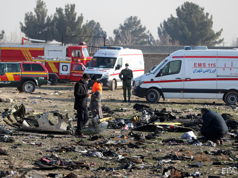 Иранские власти запугивали семьи жертв сбитого самолета МАУ — правозащитники