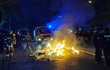 Акції до 1 травня: у Берліні затримали близько 240 людей