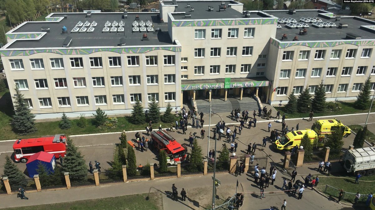 Стрілянина у школі у Казані: кількість загиблих зросла до 9, постраждалих — до 23