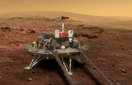 У NASA привітали Китай з успішною посадкою зонда на поверхню Марса