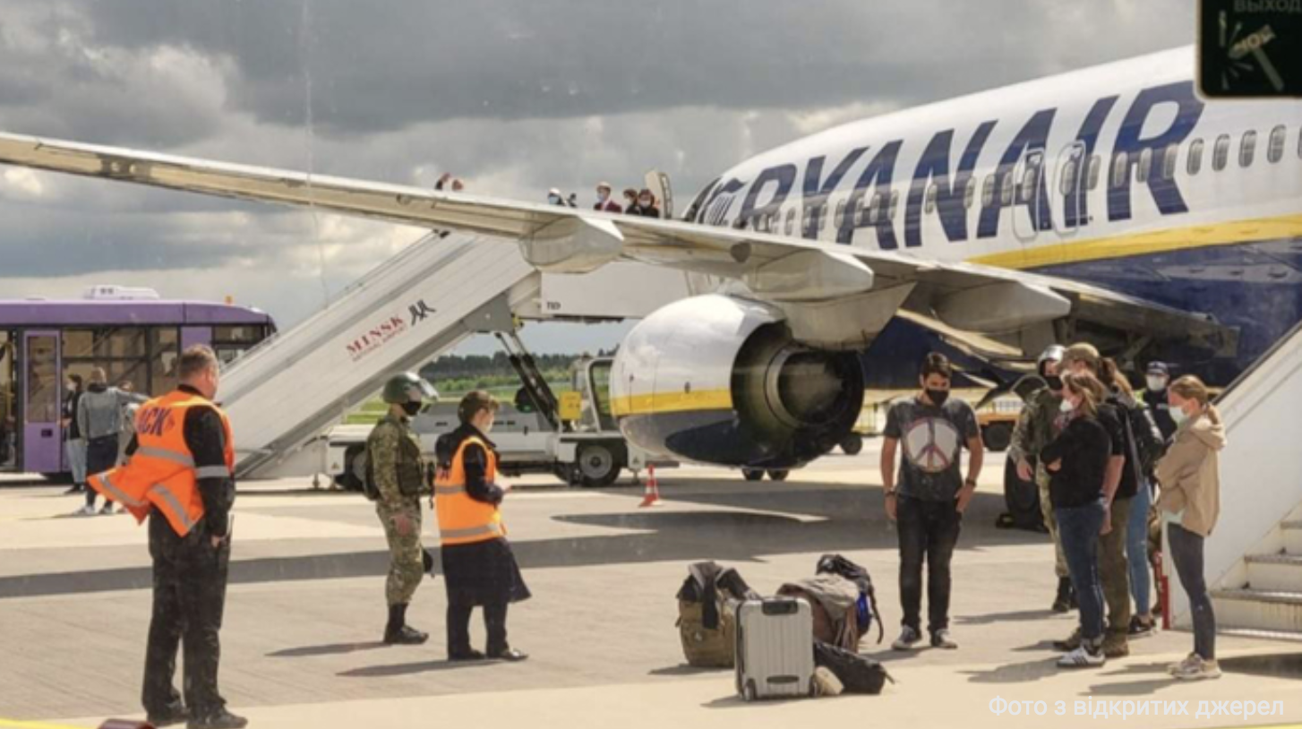 Аэропорт «Киев» и «Украэрорух» опровергают слова Лукашенко об отказе принять «заминированный» самолет Ryanair
