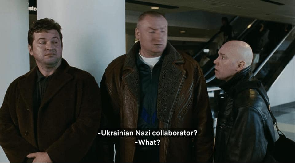 Netflix у фільмі «Брат 2» переклав слово «бандерівець» як «український нацистський колаборант», після зауважень переклад виправили