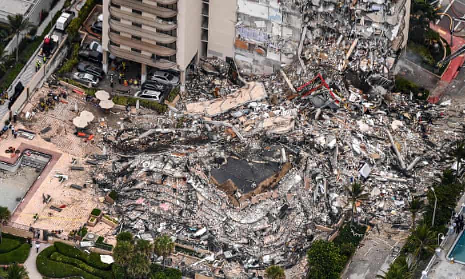 Обвал будинку в Маямі: відомо про 5 загиблих, 156 людей вважають зниклими