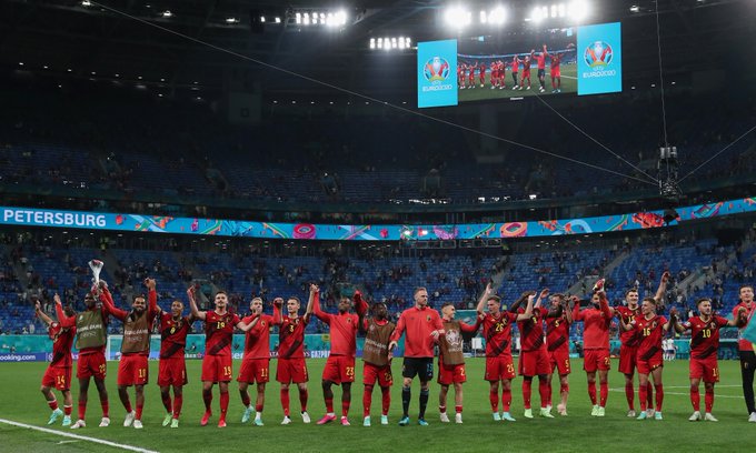 Євро-2020: Бельгія обіграла Росію з рахунком 3:0