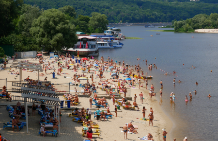 На 5 пляжах Киева не рекомендуется купание — КП Плесо