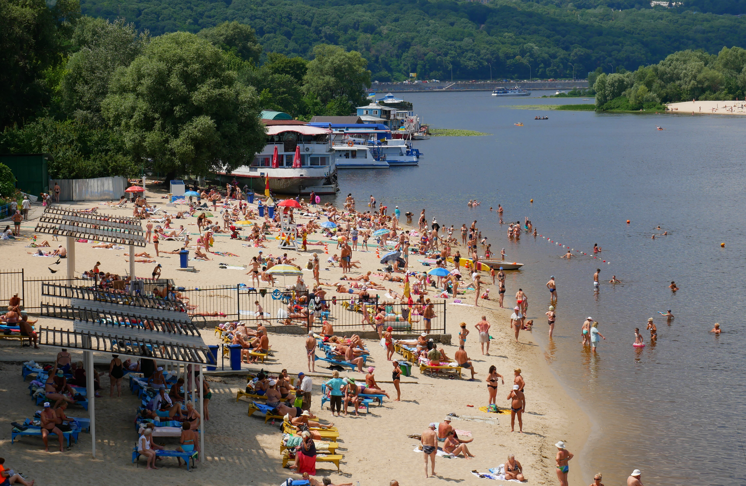 На 5 пляжах Киева не рекомендуется купание — КП Плесо