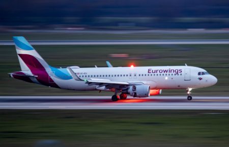 З вересня до України літатиме лоукостер Eurowings