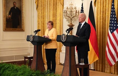 Байден і Меркель підписали Вашингтонську декларацію про двосторонню співпрацю і стратегічні принципи обох країн