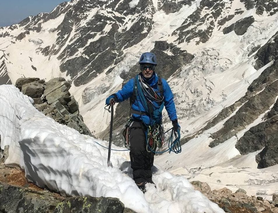 В Грузии во время спуска с вершины погиб украинский альпинист