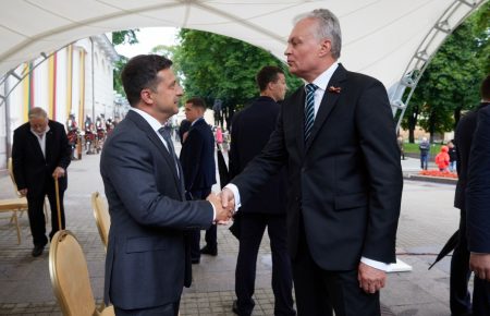 У Вільнюсі розпочалася зустріч Зеленського з президентом Литви