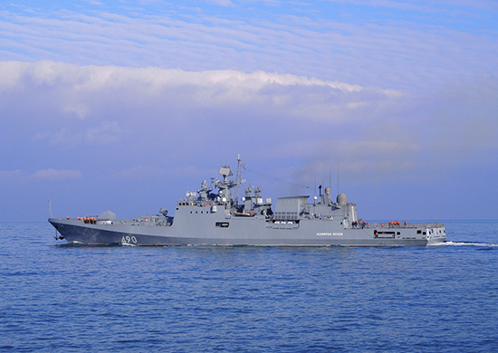 Росія проводить  навчання в Чорному морі