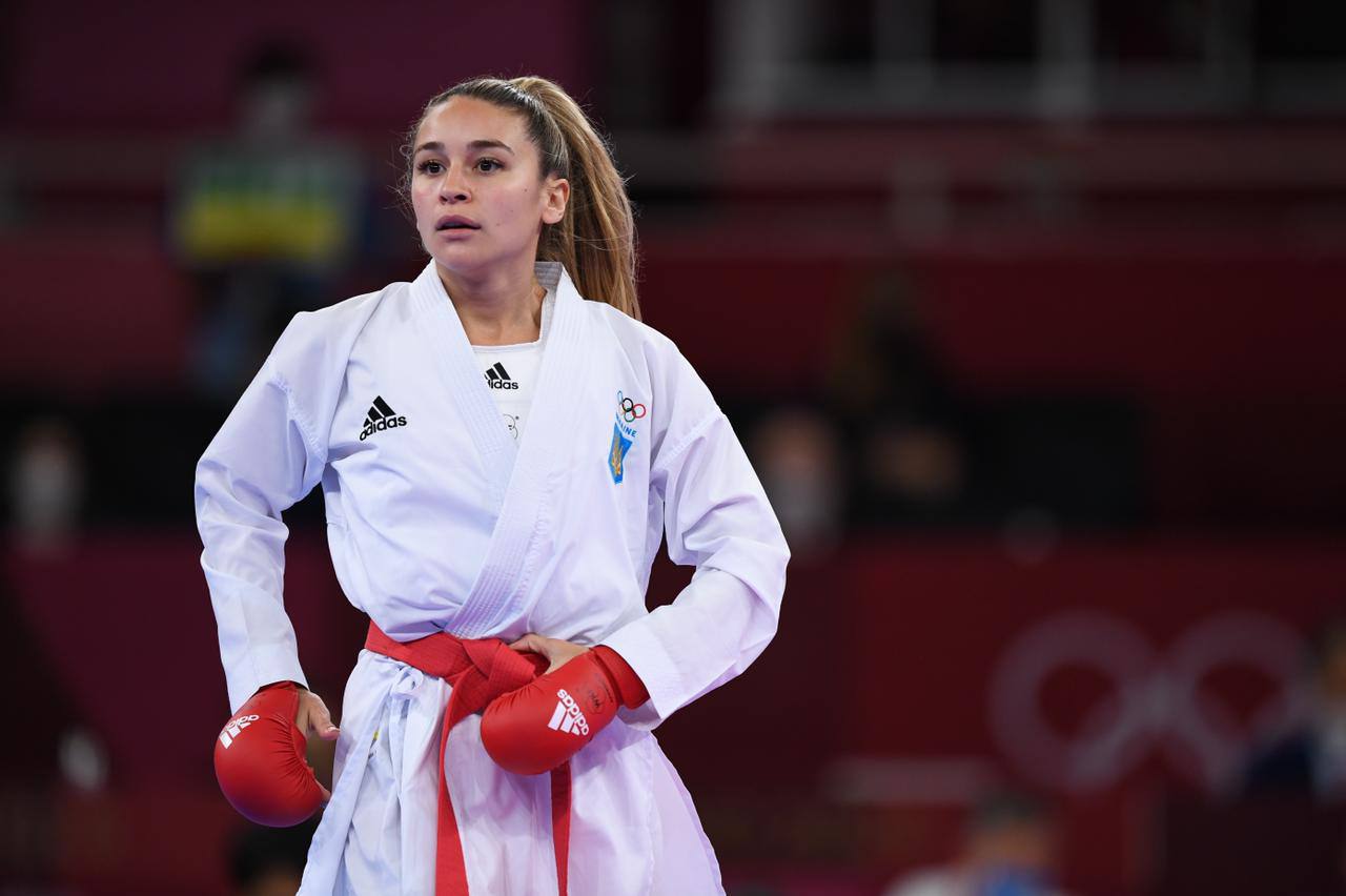 Украинская каратистка Анжелика Терлюга выходит в финал Олимпиады