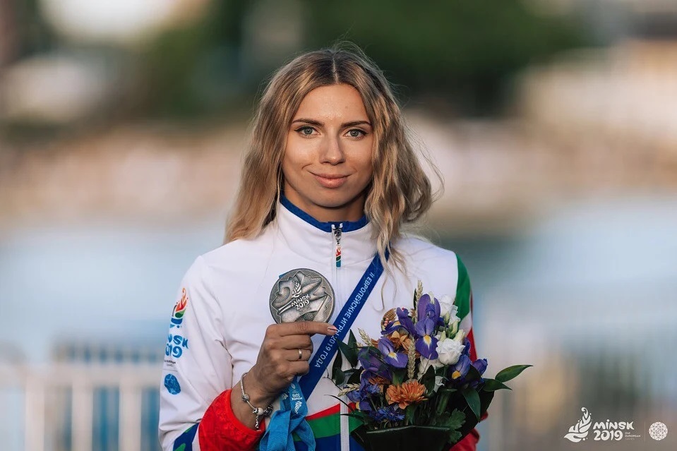 Білоруська легкоатлетка Тимановська виставила на аукціон срібну медаль Європейських ігор