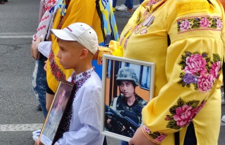 Марш защитников в Киеве (фоторепортаж)