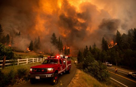 «Дуже небезпечна комбінація»: учені дослідили зв'язок між димом від лісових пожеж та зростанням випадків COVID-19