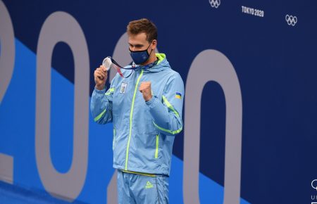 Український плавець Михайло Романчук здобув «срібло» на Олімпіаді у Токіо