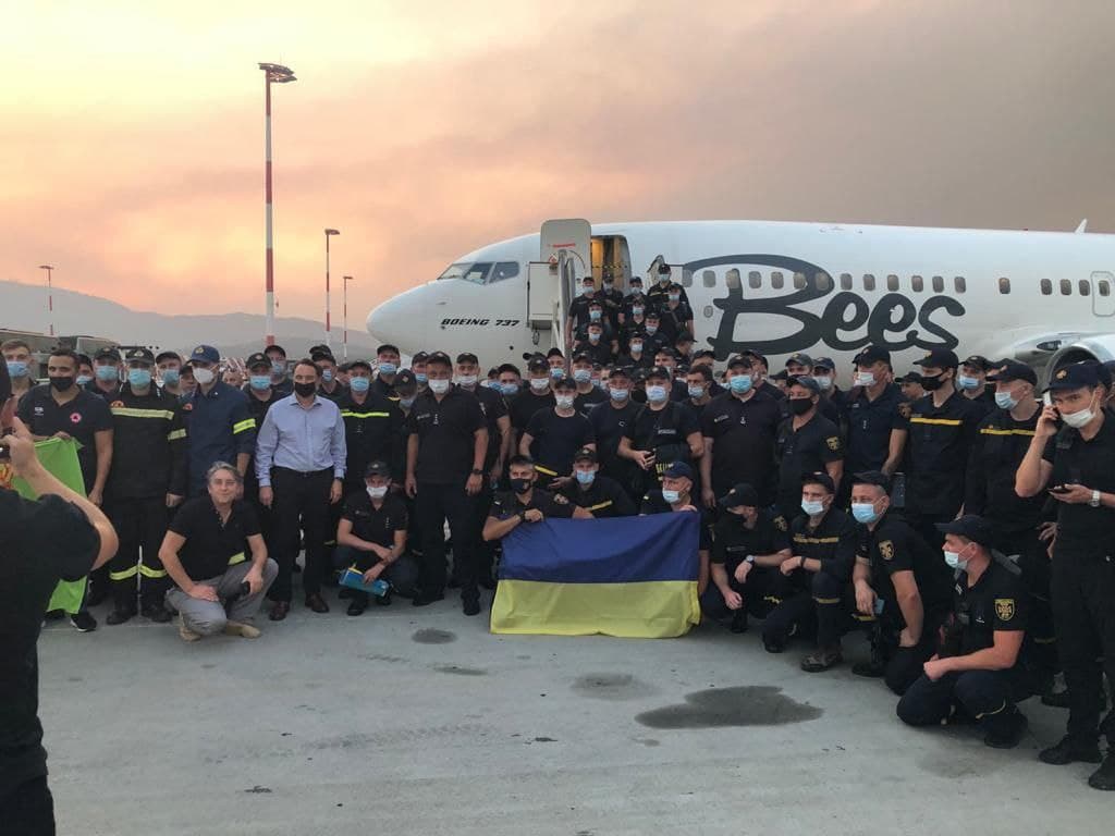 У Грецію прибули українські вогнеборці, щоб допомогти гасити лісові пожежі