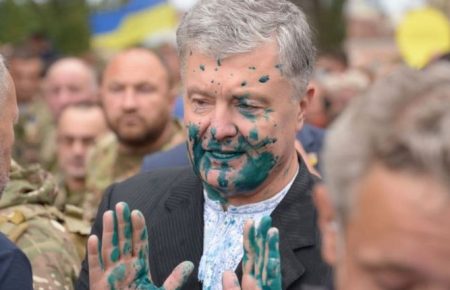 У Порошенко от зеленки ожог глаз второй степени — депутат Киевсовета