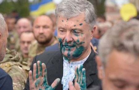 Полиция задержала подозреваемого в нападении на Порошенко в Киеве